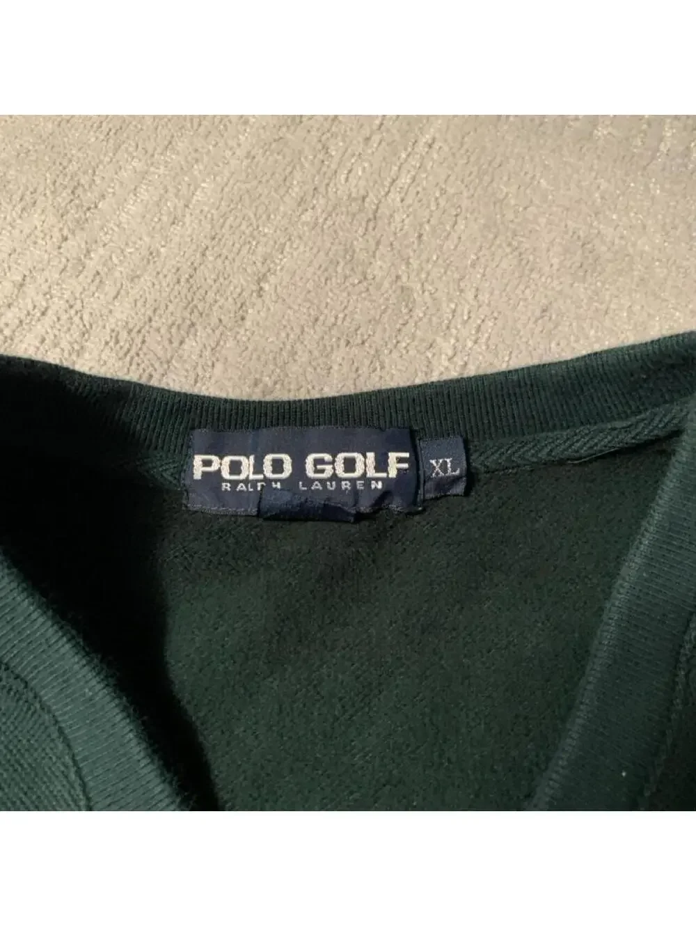 Polo Ralph Lauren Golf V Neck Polo Shirt Green